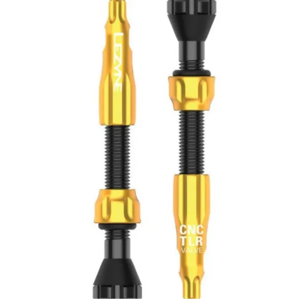 Ніпелі для безкамерки LEZYNE CNC TLR Valve 44 мм Золотистий Ніпелі для безкамерки LEZYNE CNC TLR Valve 44 мм Золотистий