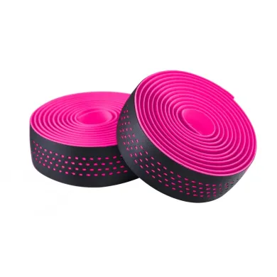 Обмотка керма MERIDA Bartape Soft Black w/ Pink dots 2100mm