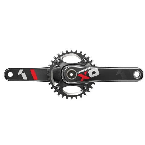 Шатуни SRAM X01 DH, карбон, 165 мм, 34T, BCD 94 мм, BB30