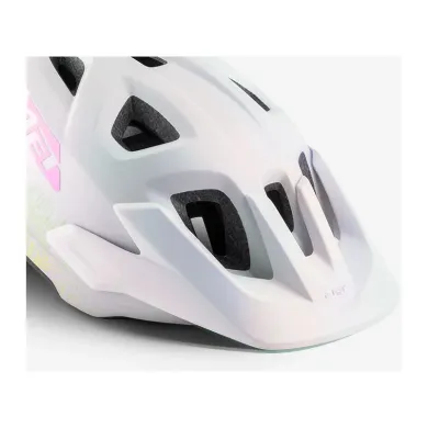 Козирок до шолома Met Eldar Iridescent White Matt