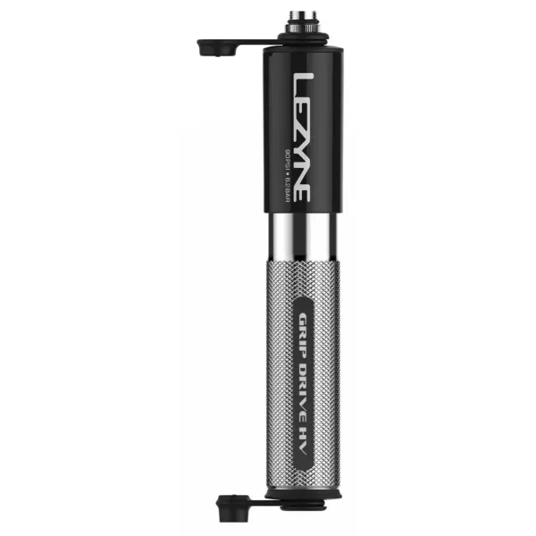 Ручний насос LEZYNE Grip Drive HV - S Сріблястий
