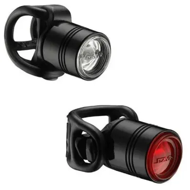 Комплект світла LEZYNE FEMTO DRIVE PAIR Чорний