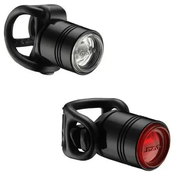 Комплект світла LEZYNE FEMTO DRIVE PAIR Чорний Комплект світла LEZYNE FEMTO DRIVE PAIR Чорний