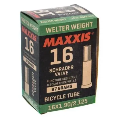 Камера Maxxis Welter Weight 16x1.90/2.125, ніпель Schrader 48 мм