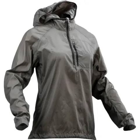Жіноча вітрозахисна куртка RaceFace Nano 1/4 Zip Серый L