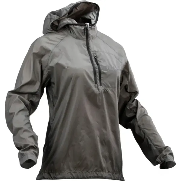 Жіноча вітрозахисна куртка RaceFace Nano 1/4 Zip Серый L