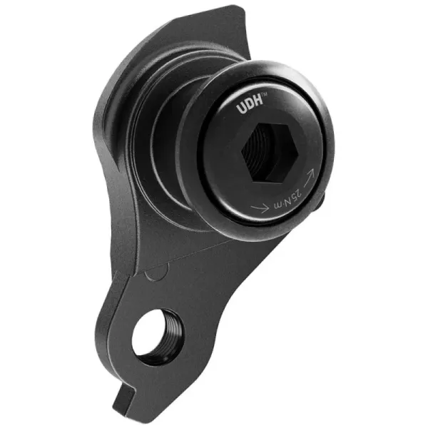 Піввісь / Крюк MERIDA DERAILLEUR HANGER AC UDH AL BLACK W/BOLT Піввісь / Крюк MERIDA DERAILLEUR HANGER AC UDH AL BLACK W/BOLT