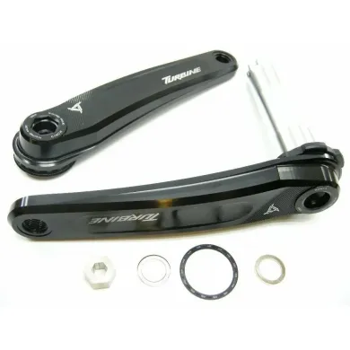 Шатуни RaceFace Turbine Cinch, 175 мм, вал 143 мм, чорний
