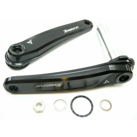 Шатуни RaceFace Turbine Cinch, 175 мм, вал 143 мм, чорний