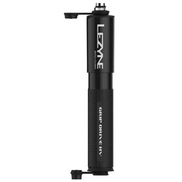 Ручний насос LEZYNE GRIP DRIVE HV - S Чорний