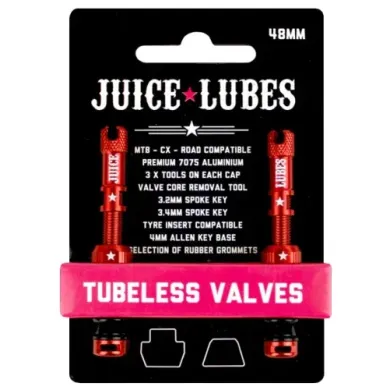 Бескамерні ніпелі Juice Lubes Red