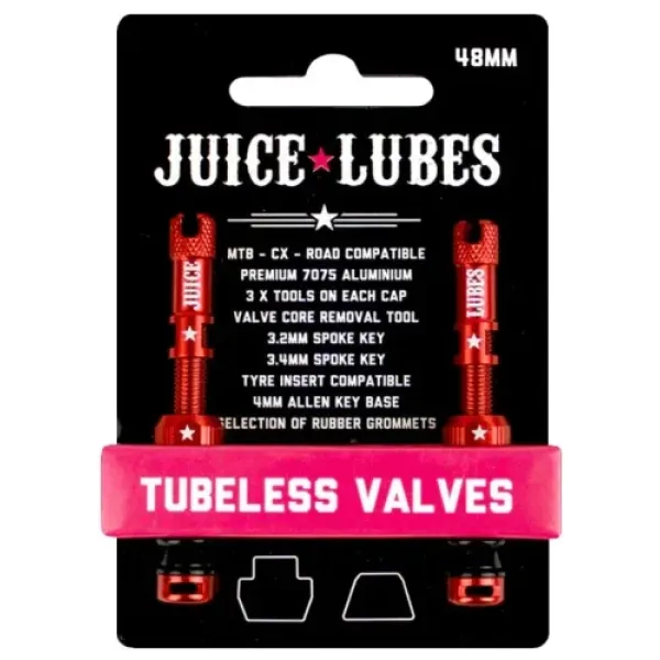 Бескамерні ніпелі Juice Lubes Red Бескамерні ніпелі Juice Lubes Red