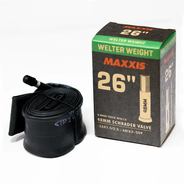 Камера Maxxis Welter Weight 26x1.50/2.50, ніпель Schrader 48 мм