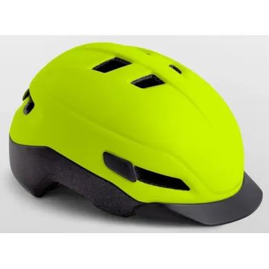 Шолом MET Grancorso glossy safety yellow, розмір M (56-58)