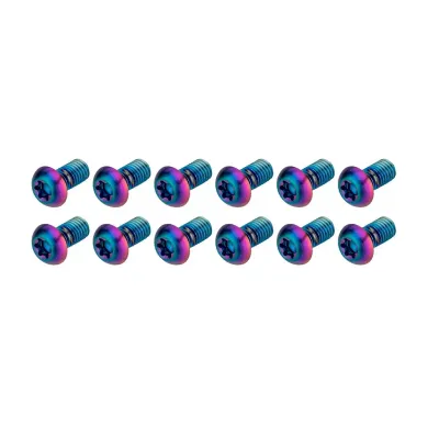 Болти ротора SRAM Titanium T25, Rainbow (12 шт)