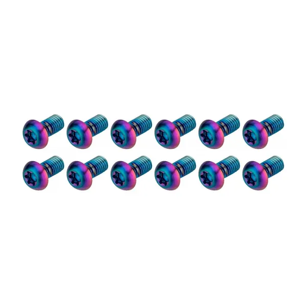 Болти ротора SRAM Titanium T25, Rainbow (12 шт)