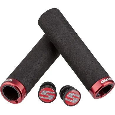 Гріпси Sram LOCKING GRIPS FOAM 129 BLK/RED