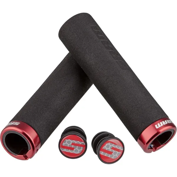 Гріпси Sram LOCKING GRIPS FOAM 129 BLK/RED Гріпси Sram LOCKING GRIPS FOAM 129 BLK/RED
