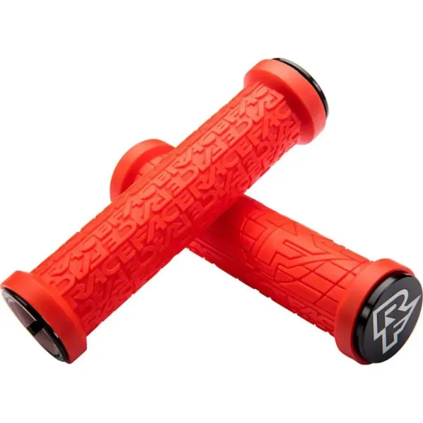 Грипси RaceFace Grippler 30 мм Lock On, червоні