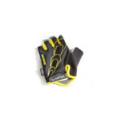 Велорукавички LYNX Race Black/Yellow