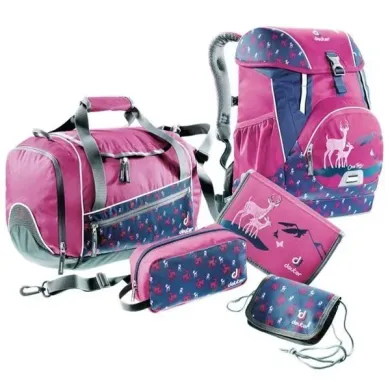 Шкільний набір DEUTER OneTwoSet - Hopper 5018 magenta deer