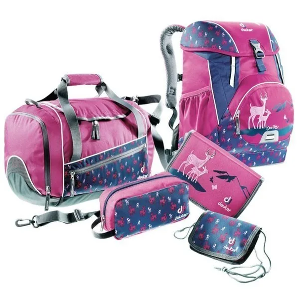 Шкільний набір DEUTER OneTwoSet - Hopper 5018 magenta deer