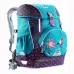 Набір рюкзака та аксесуарів DEUTER OneTwoSet - Sneaker Bag 3044 petrol bird