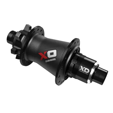 Задня втулка SRAM X0, 28 отворів, диск 6 болтів, 12x142 мм, Shimano Body