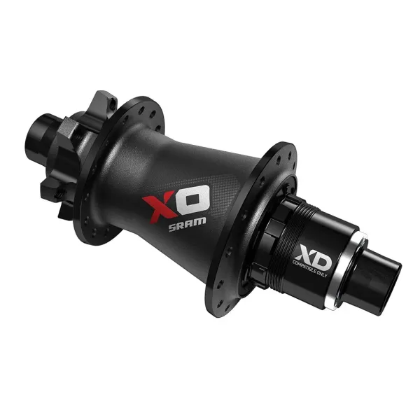 Задня втулка SRAM X0, 28 отворів, диск 6 болтів, 12x142 мм, Shimano Body