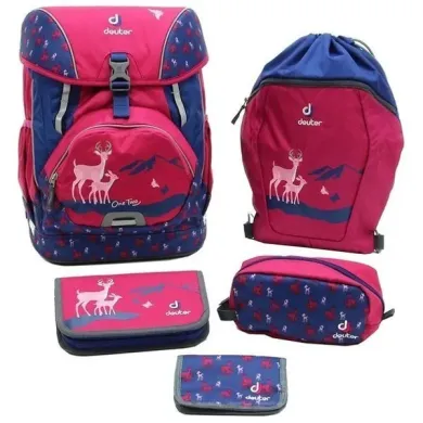 Шкільний набір DEUTER OneTwoSet - Sneaker Bag 5018 magenta deer