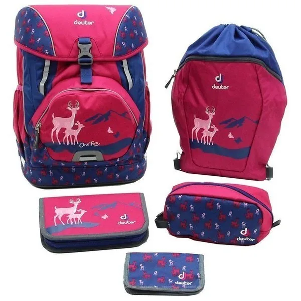 Шкільний набір DEUTER OneTwoSet - Sneaker Bag 5018 magenta deer