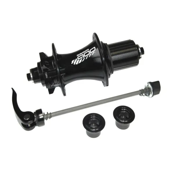 Задня втулка SRAM 900, 24 отвори, 6-болт, Shimano Driver Body (9/10/11 швидкостей), Black