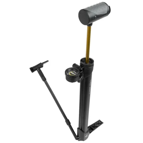 Насос Topeak Turbo Morph G з манометром 11 бар чорний