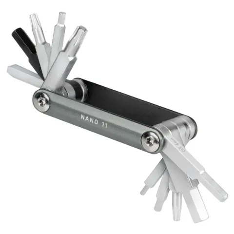 Мультитул Topeak Nano 11 11 функцій чорний/сірий