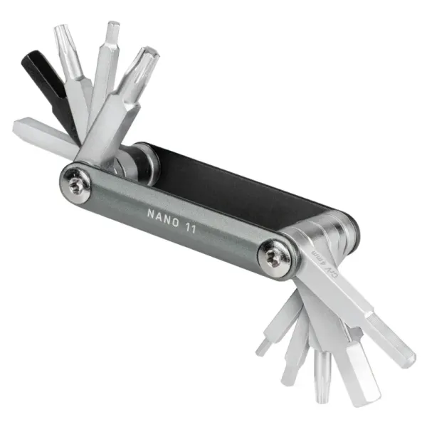 Мультитул Topeak Nano 11 11 функцій чорний/сірий