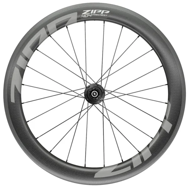 ZIPP 404 Firecrest Carbon Tubeless Rim Brake 700c Rear 24Spokes XDR Quick Release Standard Graphic A1