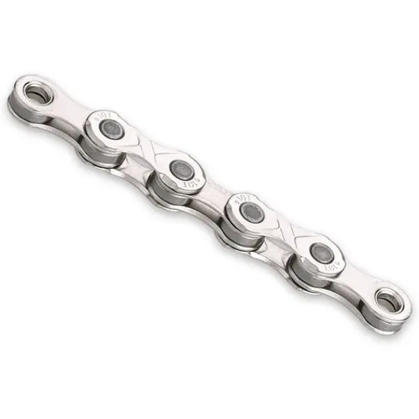 Ланцюг KMC e10 Silver, 10 швидкостей, 122 ланки Ланцюг KMC e10 Silver, 10 швидкостей, 122 ланки