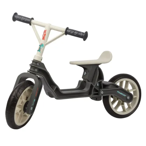 Беговел POLISPORT Balance Bike (2-5 лет) до 25 кг серый/кремовый