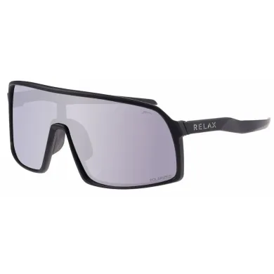 Relax Prati Очки солнцезащитные черные матовые, линза smoke (Polarized TAC), White Sensor, кат. 3