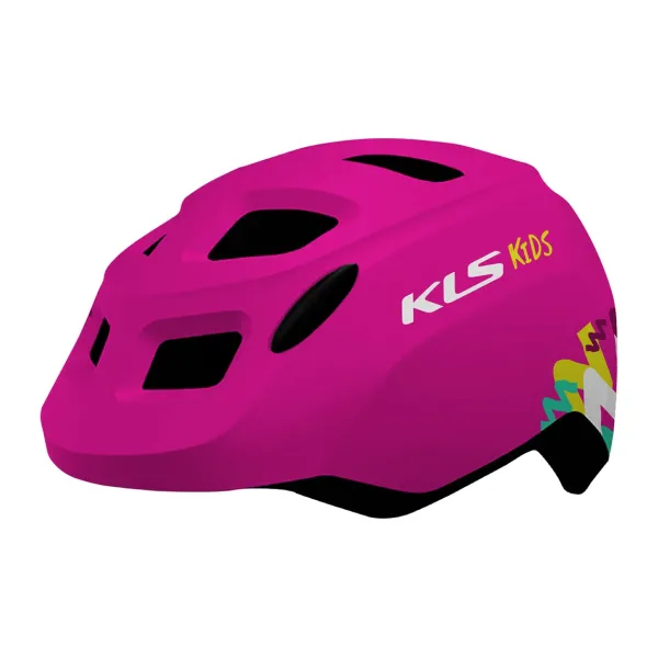 Дитячий шолом KLS Zigzag 022 XS (45-49 см) рожевий