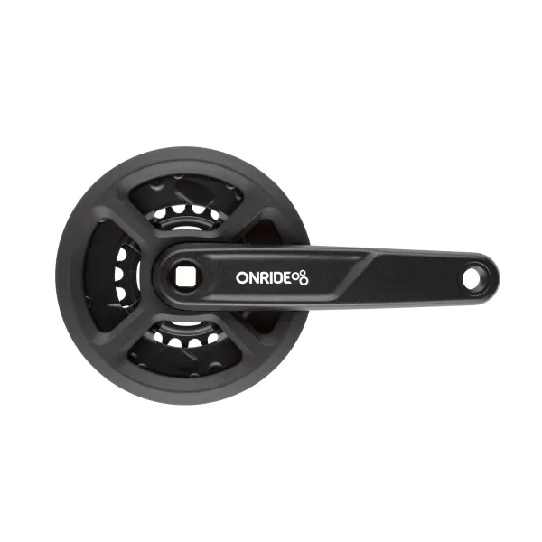 Комплект шатунів ONRIDE Duet 1110P, квадрат, 175 мм, 36-22T, 11/10/9 шв., чорний