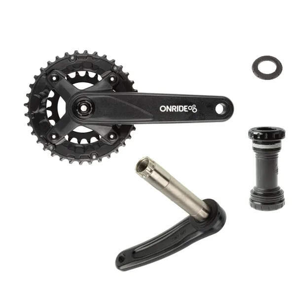 Комплект шатунов Onride Duet Pro 1120, Hollowtech, 170 мм, 36-22T, BCD 104/64