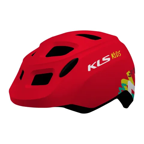 Дитячий шолом KLS Zigzag 022 XS (45-49 см) червоний