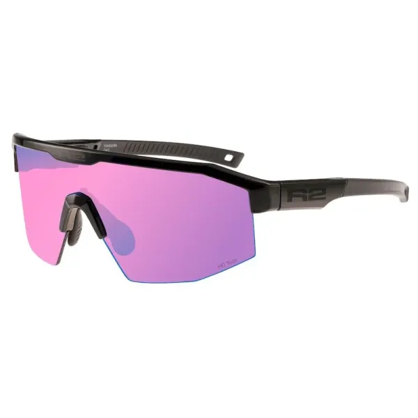 Окуляри R2 GAIN black (TR90), лінза pink (HD), покриття blue revo, кат. 3