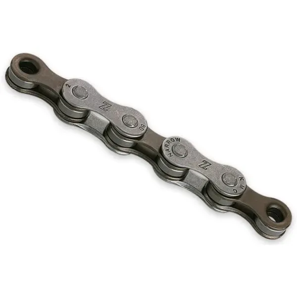 Цепь KMC Z7, 6/7 скоростей, 114 звеньев, Grey/Brown + замок