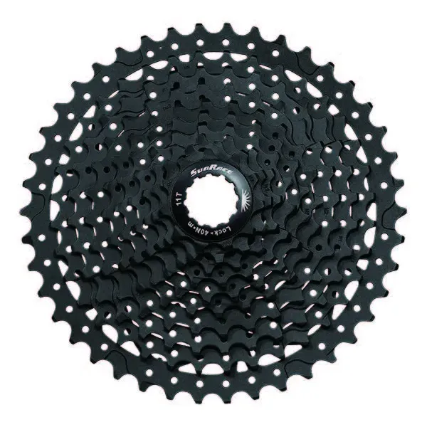 Касета SunRace CSMS2 TAZ ED, 10 швидкостей, 11-46T, Black