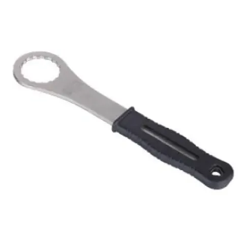 Зйомник для каретки Kenli KL-9732C, під Hollowtech II, сталь, гумова ручка