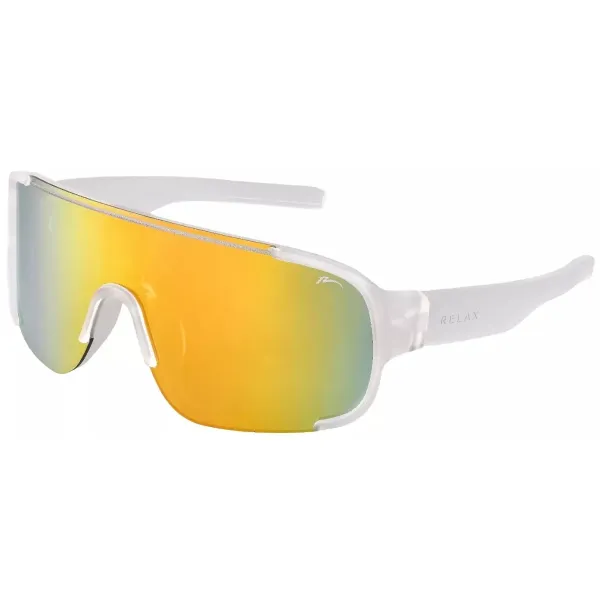 Окуляри Relax Star, crystal clear matt, лінза brown (Polycarbonate), purple revo, кат. 3