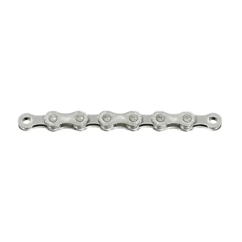 Цепь SunRace CN10A S, 10 скоростей, 116 звеньев, с замком, серебристая