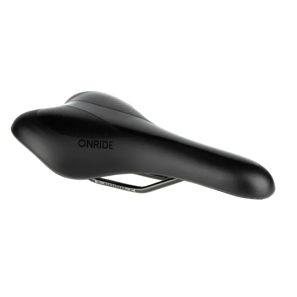 Седло ONRIDE Heron, V-Memo, стальные рамки, 278x154 мм, черный Седло ONRIDE Heron, V-Memo, стальные рамки, 278x154 мм, черный